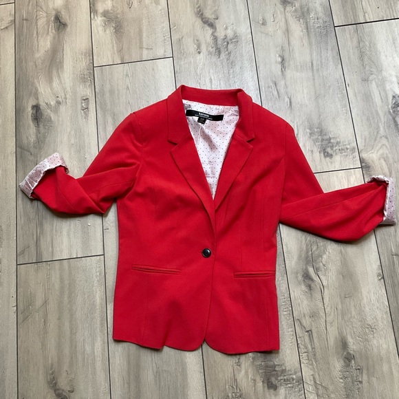 Kensie Jackets & Blazers - Kensie Red Blazer